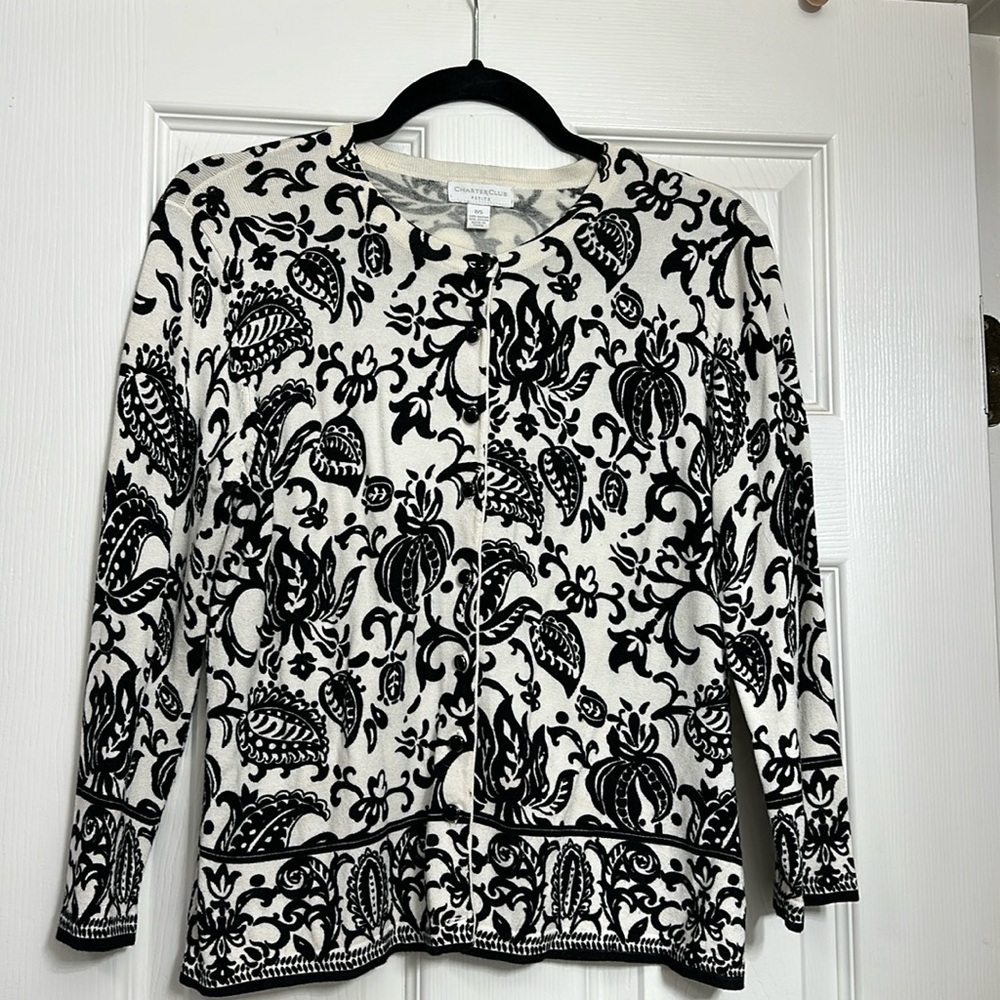 Charter Club Petite Small Cardigan